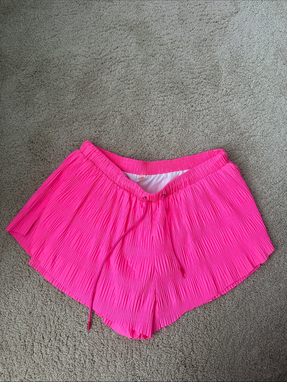 FP Movement Pink Pleated Shorts